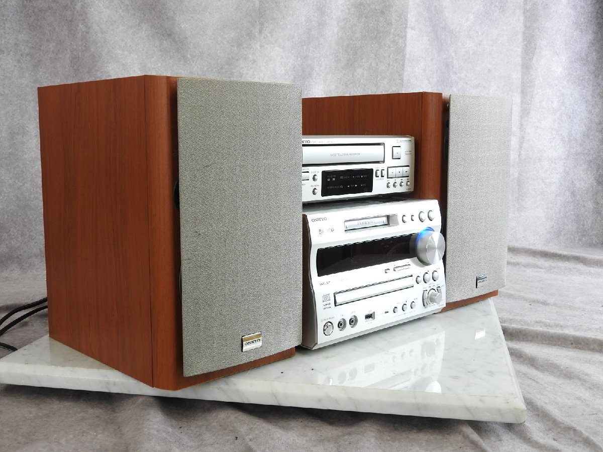 ONKYO CD⁄MDチューナーアンプ FR-N9NX(S)