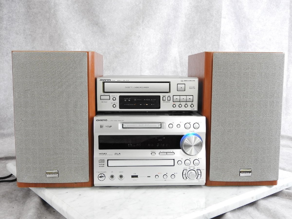 ONKYO オンキョー FR-SX7A CD⁄MDチューナーアンプ