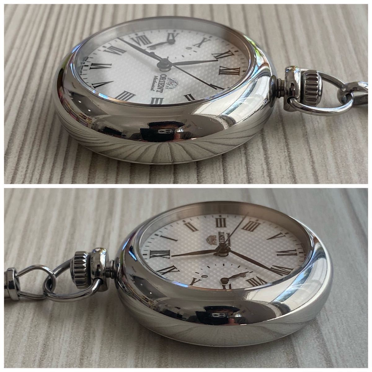 ORIENT 懐中時計 オリエント CLASSIC 21石 手巻き WV0031DD 裏