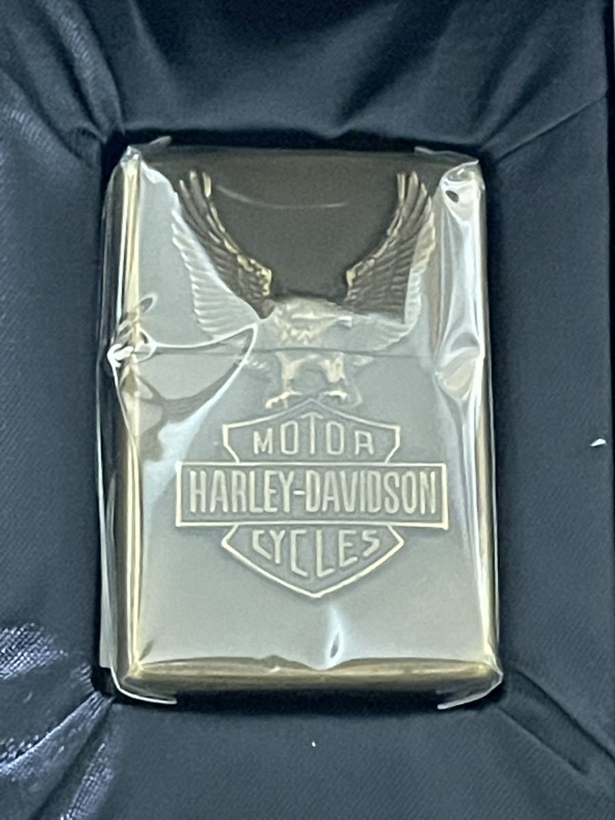 zippo HARLEY-DAVIDSON GOLD BIG EAGLE 筆記体 ハーレーダビッドソン 