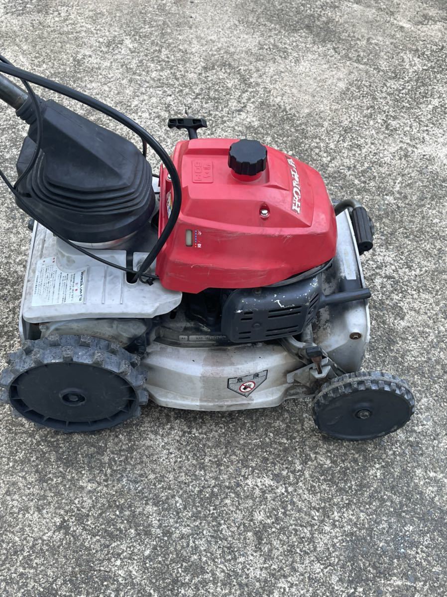 HONDA ホンダ UM-T12 刈丸 自走式草刈機 あぜ 前後進 簡単な動作確認 