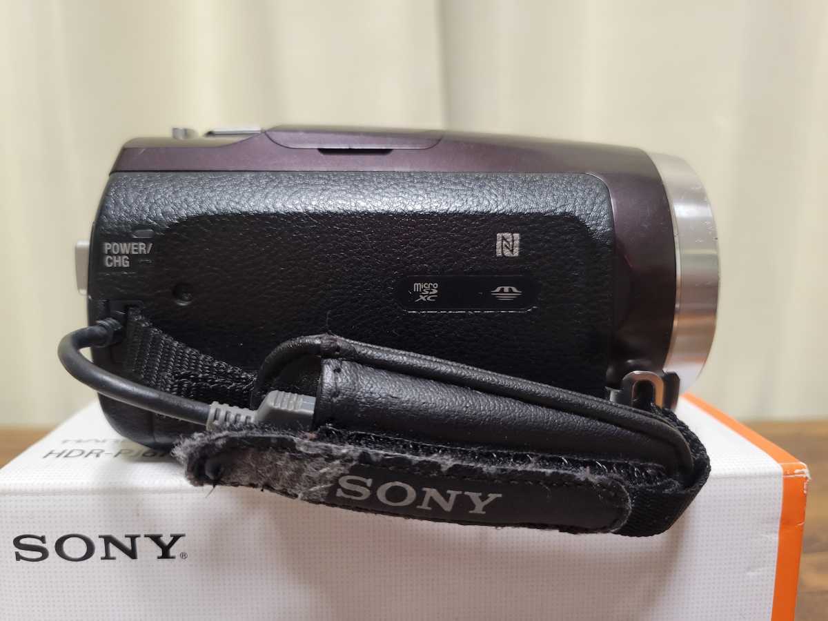 ジャンク SONY ハンディカム HDR-PJ675 ボルドーブラウン 現状品 SONY