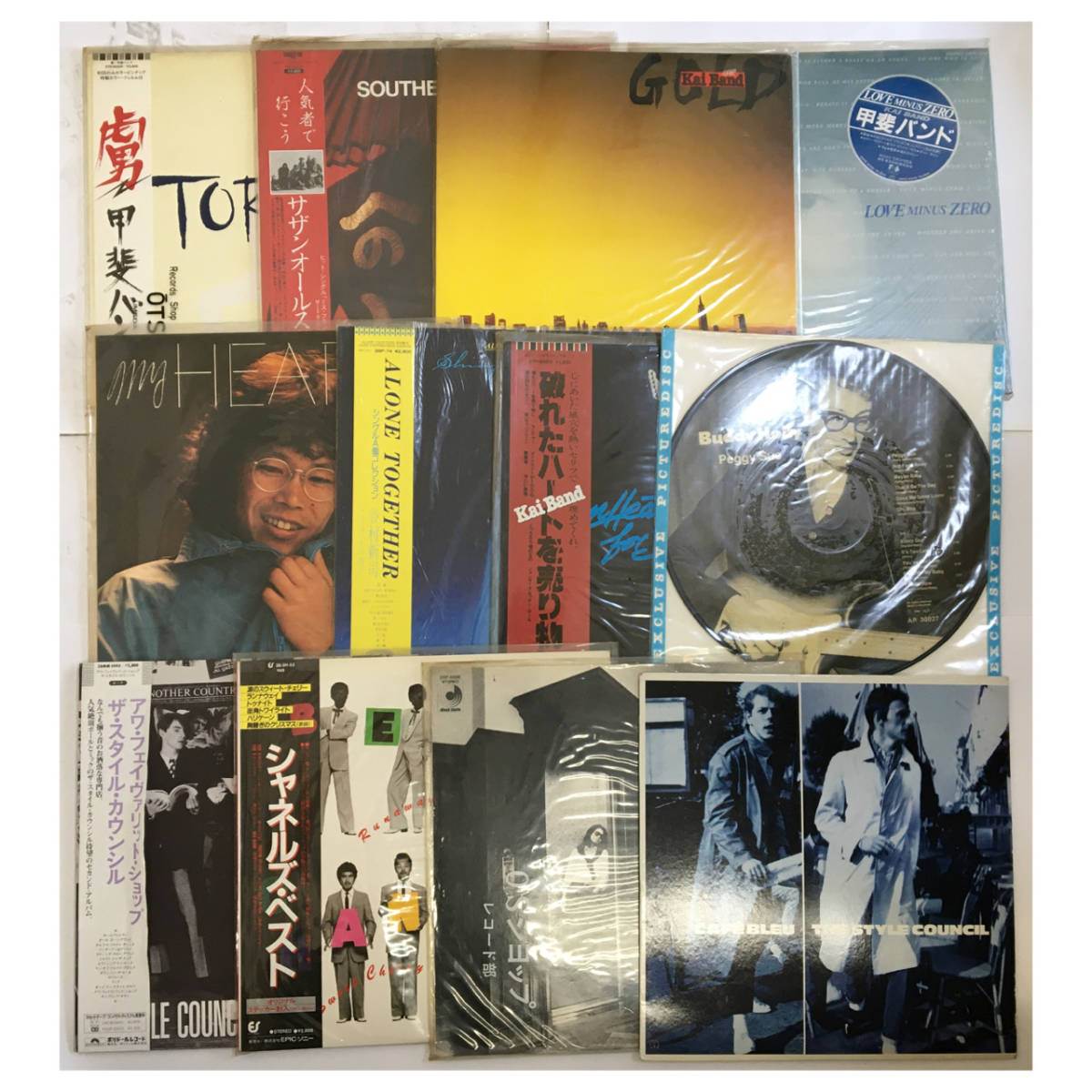 メルカリ 邦楽・洋楽レコードまとめ売り 24枚 ⁄ 甲斐バンド レコード
