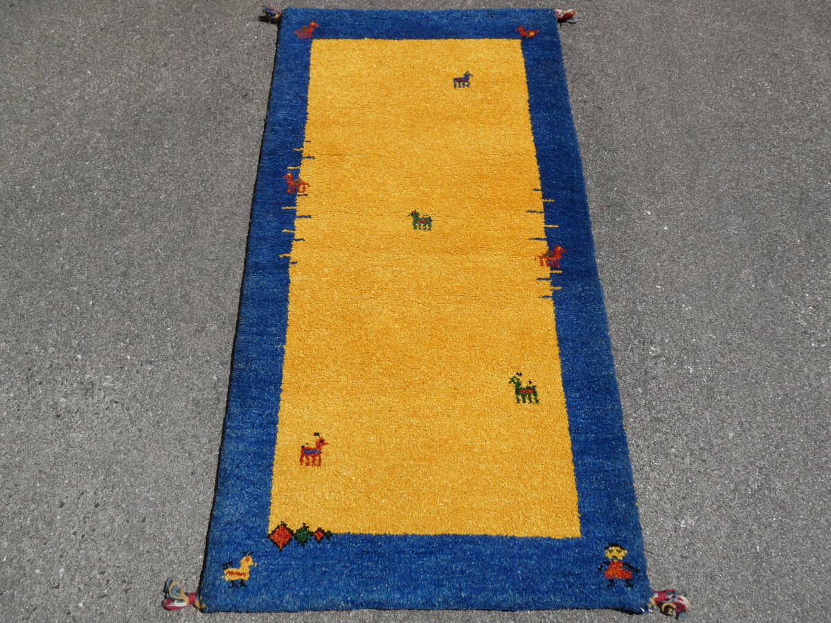 【最新作】 ギャッベ ペルシャ絨毯 アンティーク 家具 北欧 骨董 茶道 華道 121&times;63cｍ 2022912-2ま(カーペット一般)｜売買されたオークション情報、yahooの商品情報をアーカイブ公開 - オークファン カーペット一般