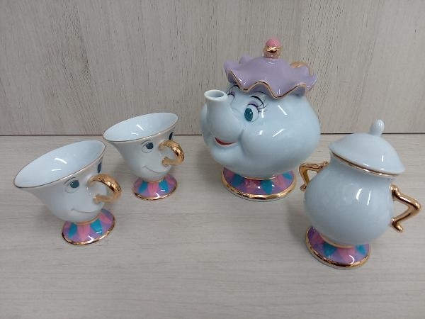  美女と野獣 ティーポットセット ポット夫人 チップ ディズニーリゾート限定(ディズニー)｜売買されたオークション情報、yahooの商品情報をアーカイブ公開 - オークファン その他