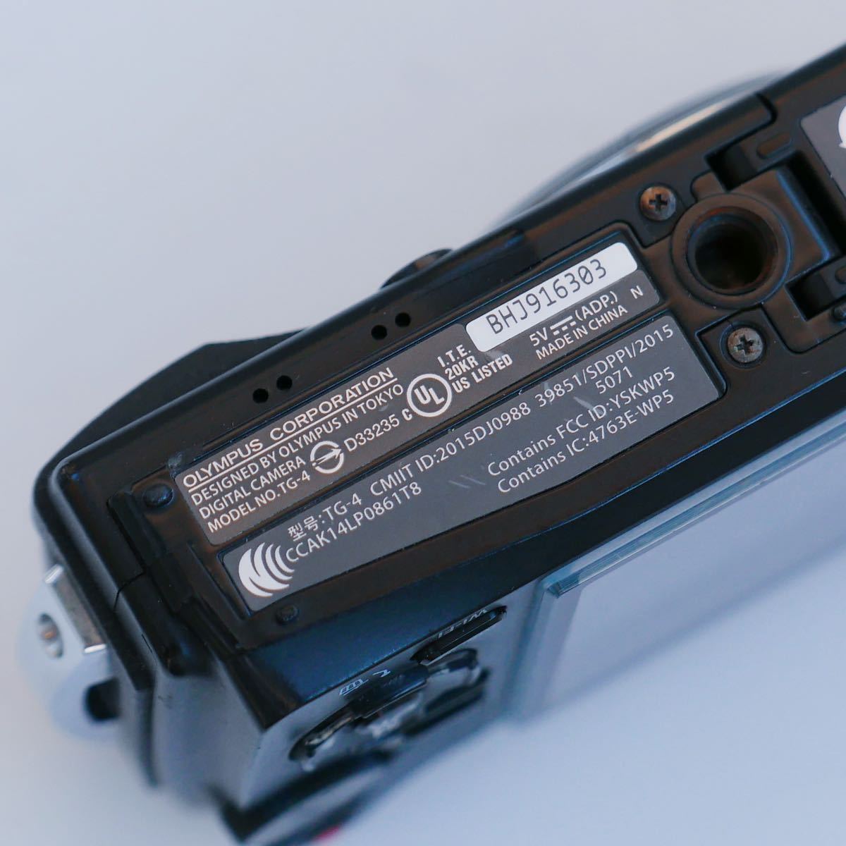 即決〉〈ジャンク〉OLYMPUS オリンパス TG-4 TOUGH タフネス デジタル