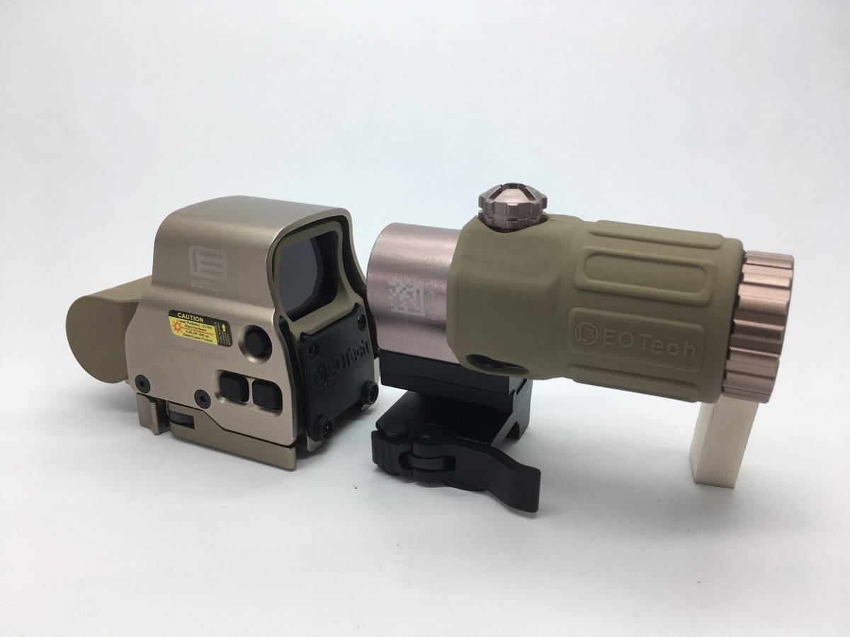 ミリタリー EOTech マグニファイア(レプリカ)タンカラー