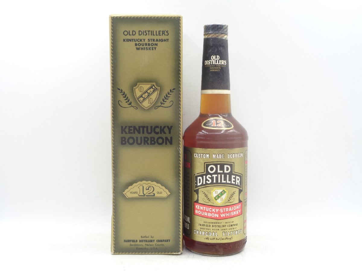 【未開封】オールドディスディーラー OLD DISTILLER 12年 Old Distiller オールドディスティラー12年 750ml 液面高
