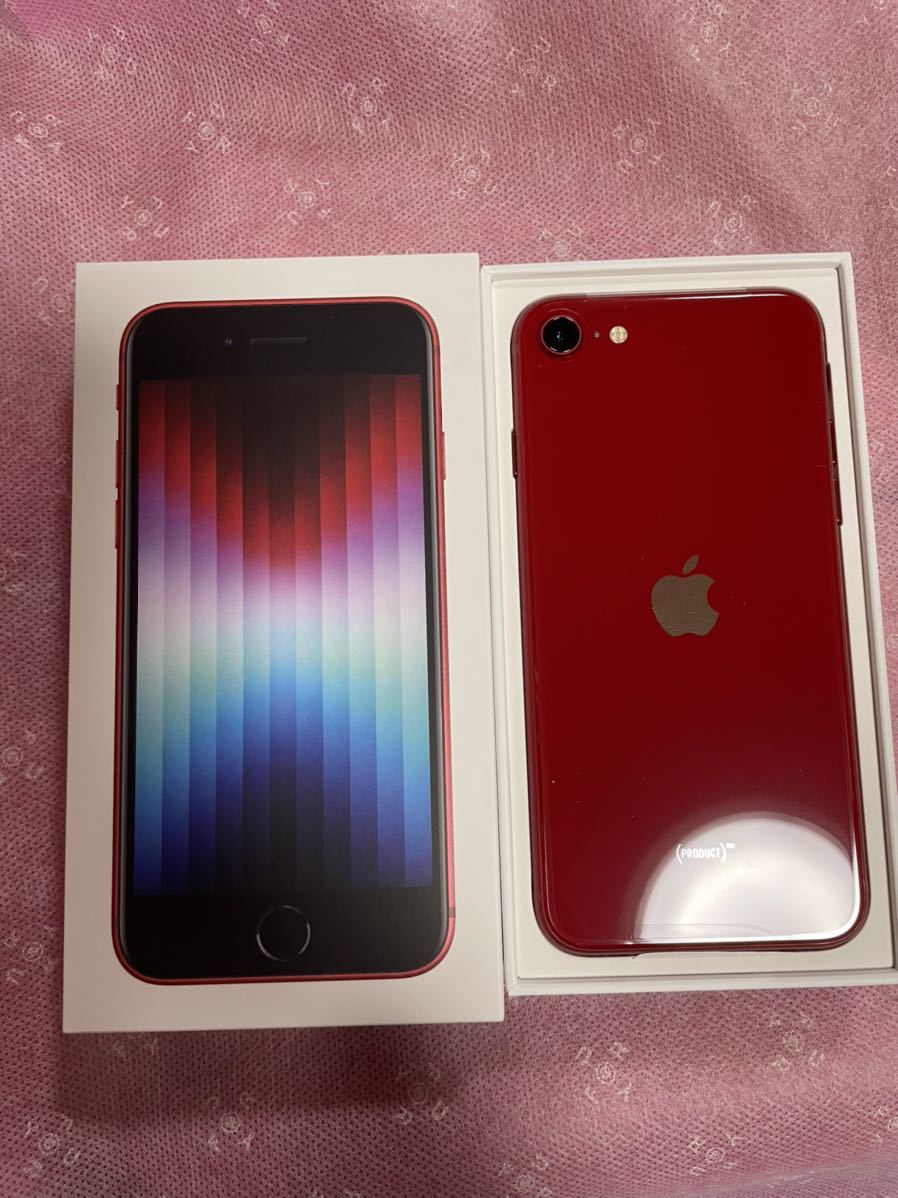 iPhone SE 第3世代 (PRODUCT)RED 128GB iPhone SE3 PRODUCT(RED) 128GB