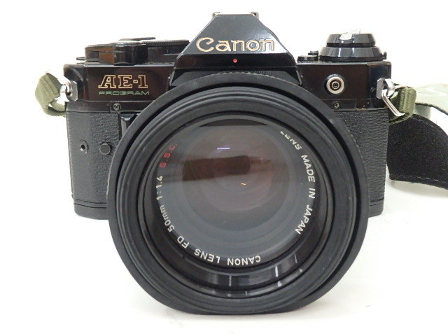 FK-4981 キャノン CANON AE-1 FD50㎜ 1：1.4 S.S.C Canon AE-1 50mm in