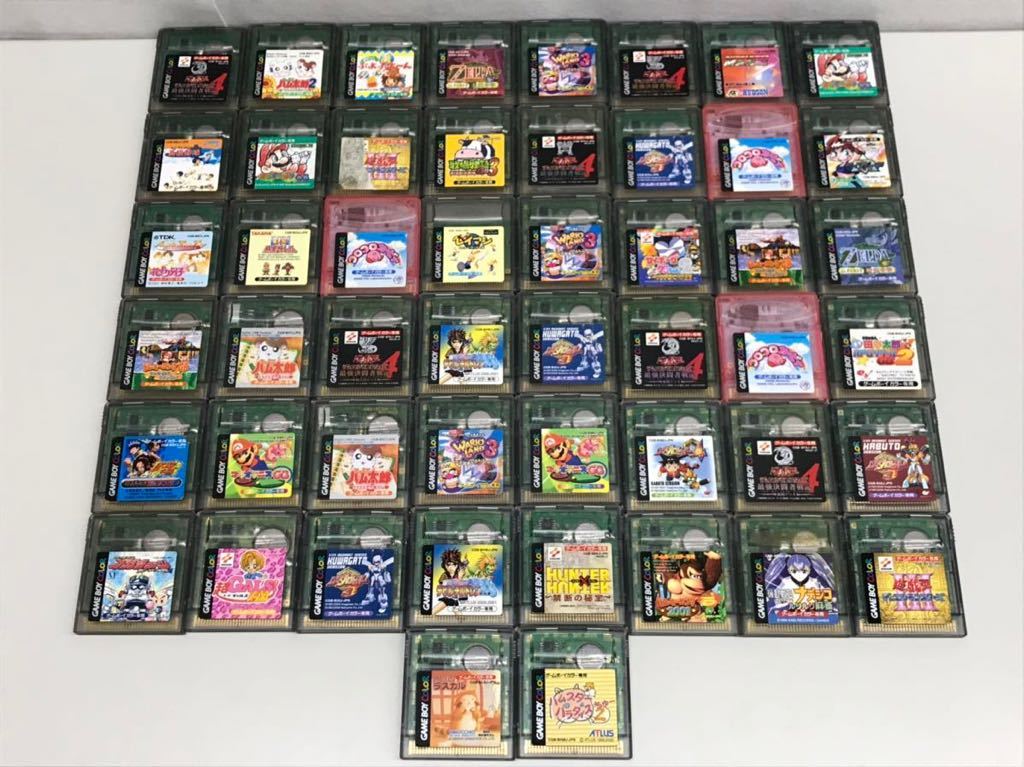 定番再入荷 ヤフオク Gbカラー Gbc ゲームボーイカラー 専用ソフト 在庫新作