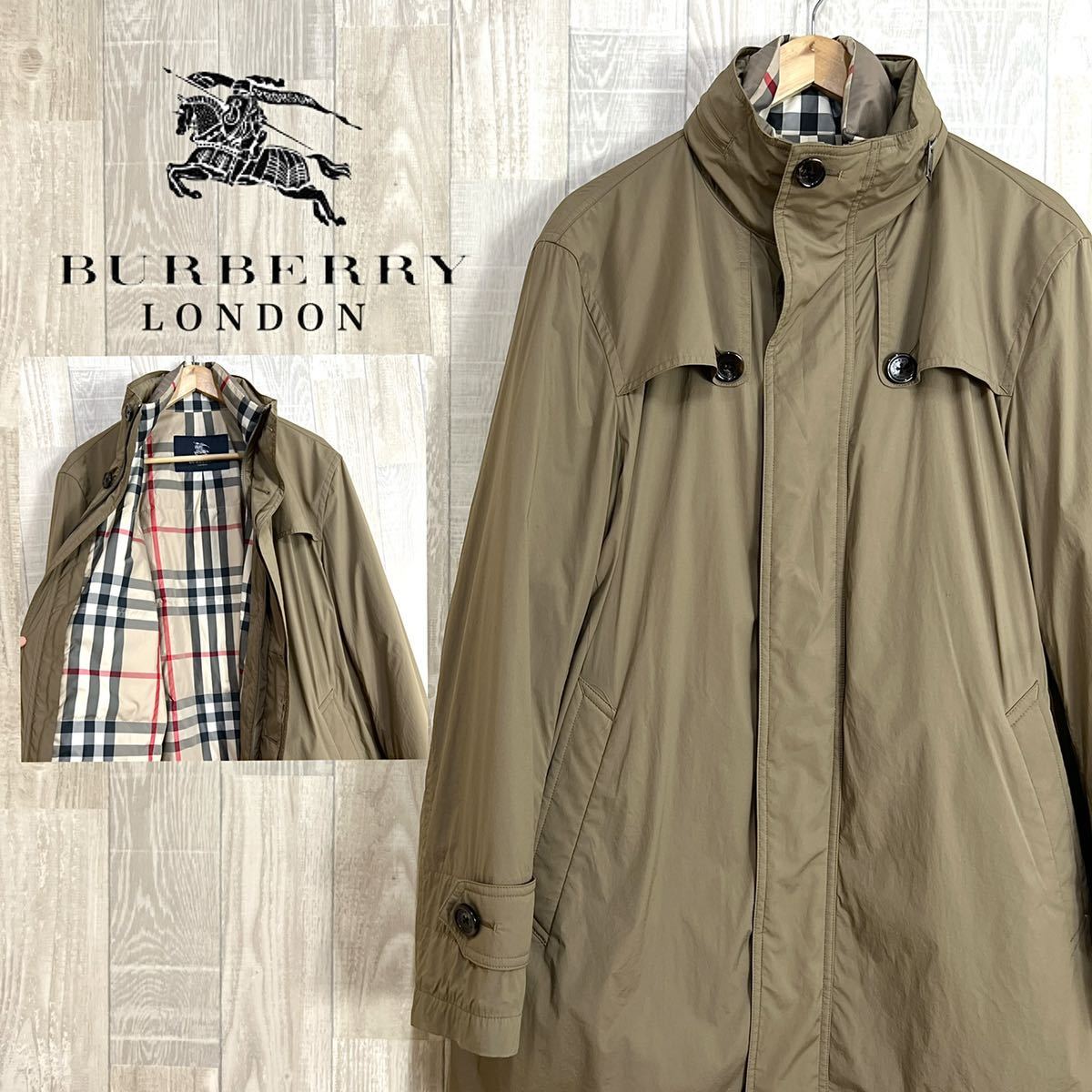 Burberry London バーバリーロンドン ダウンコート ノバチェック 