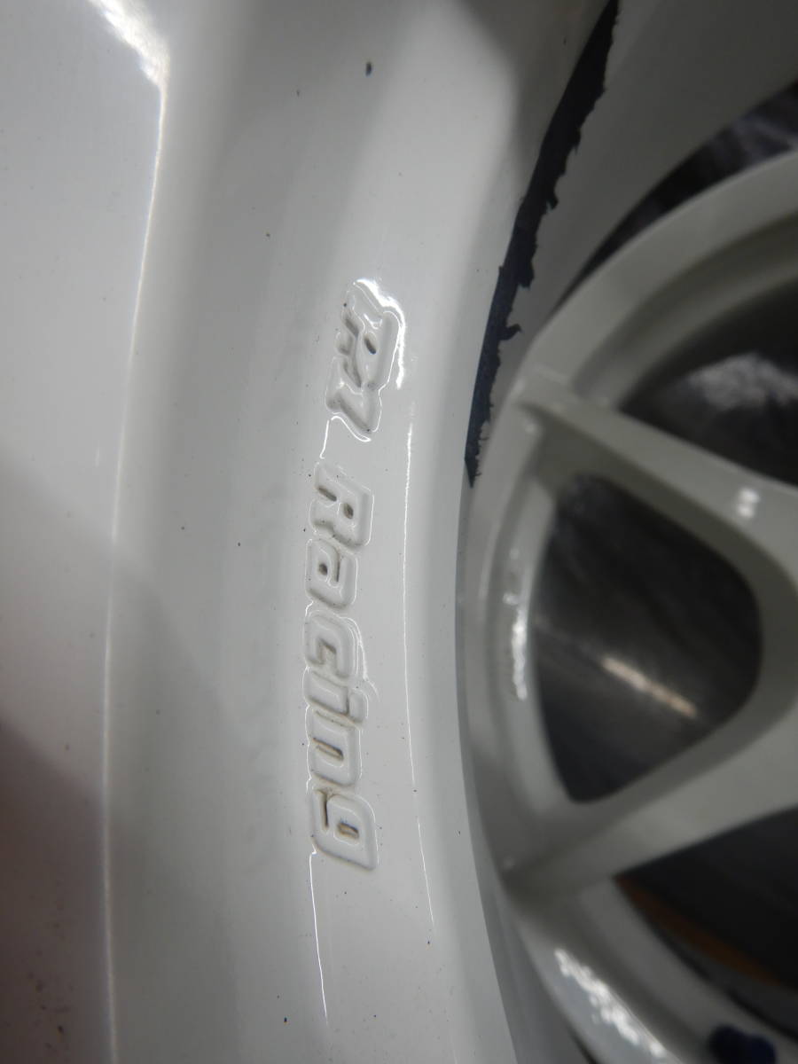 3629F】【ほぼキズなし極上品】P1 レーシング 16インチ 7J +45 4H-100 4
