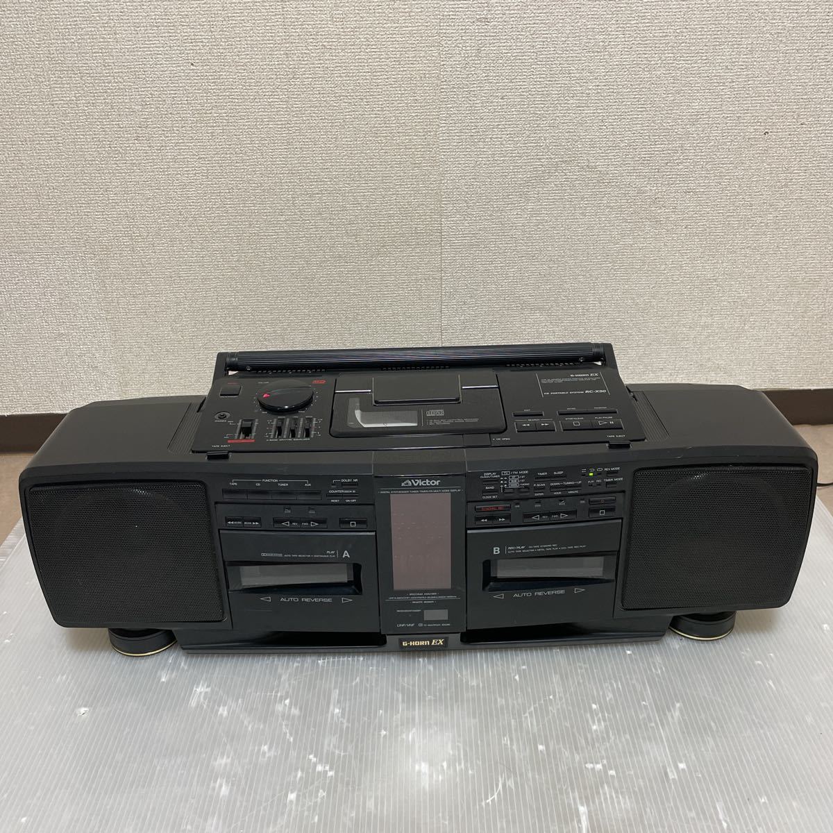 G-HORN Victor RC-X90 EX ビクター CDラジカセ - CD RC-X9 | メルカリ