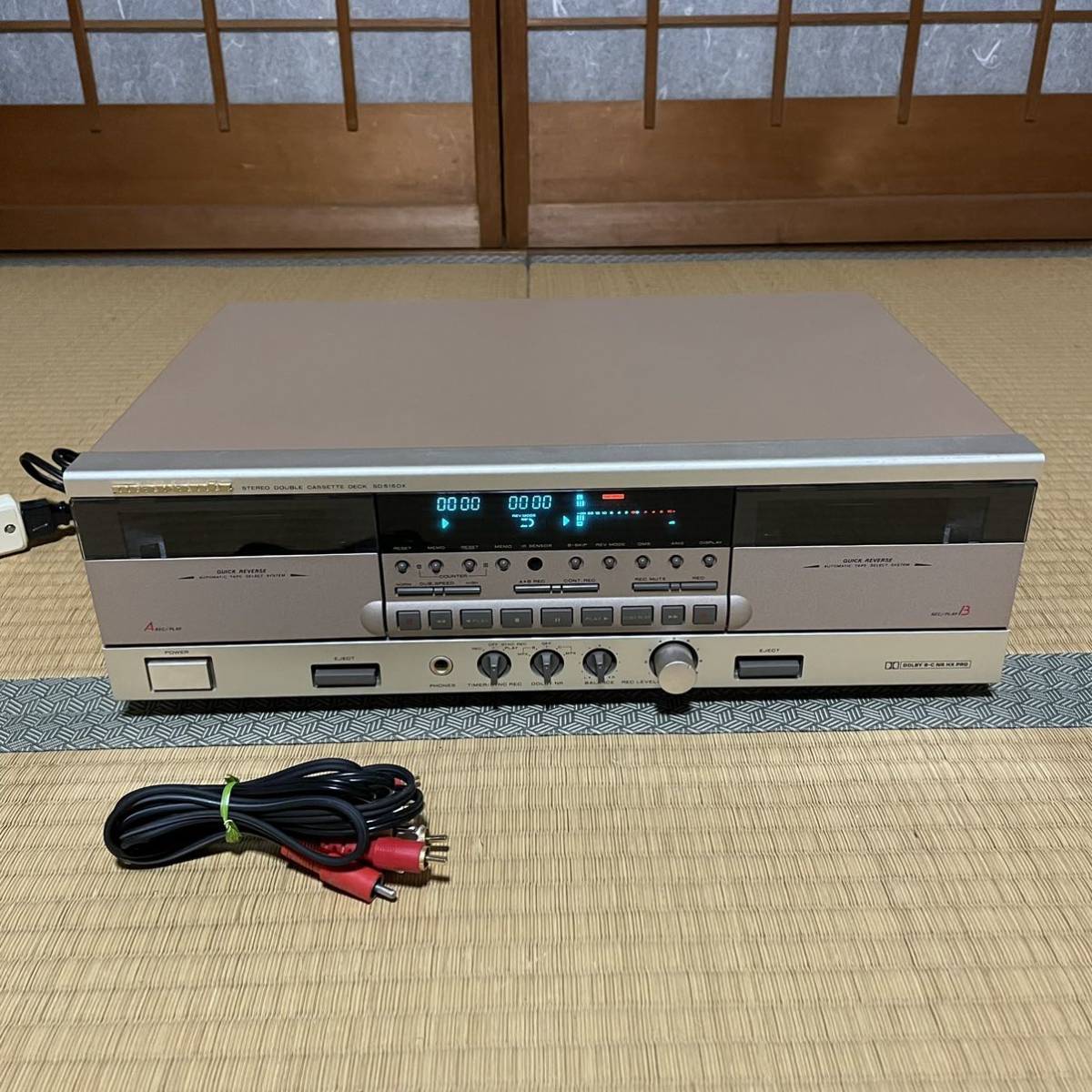 マランツ ステレオ ダブル カセットデッキ SD515DX