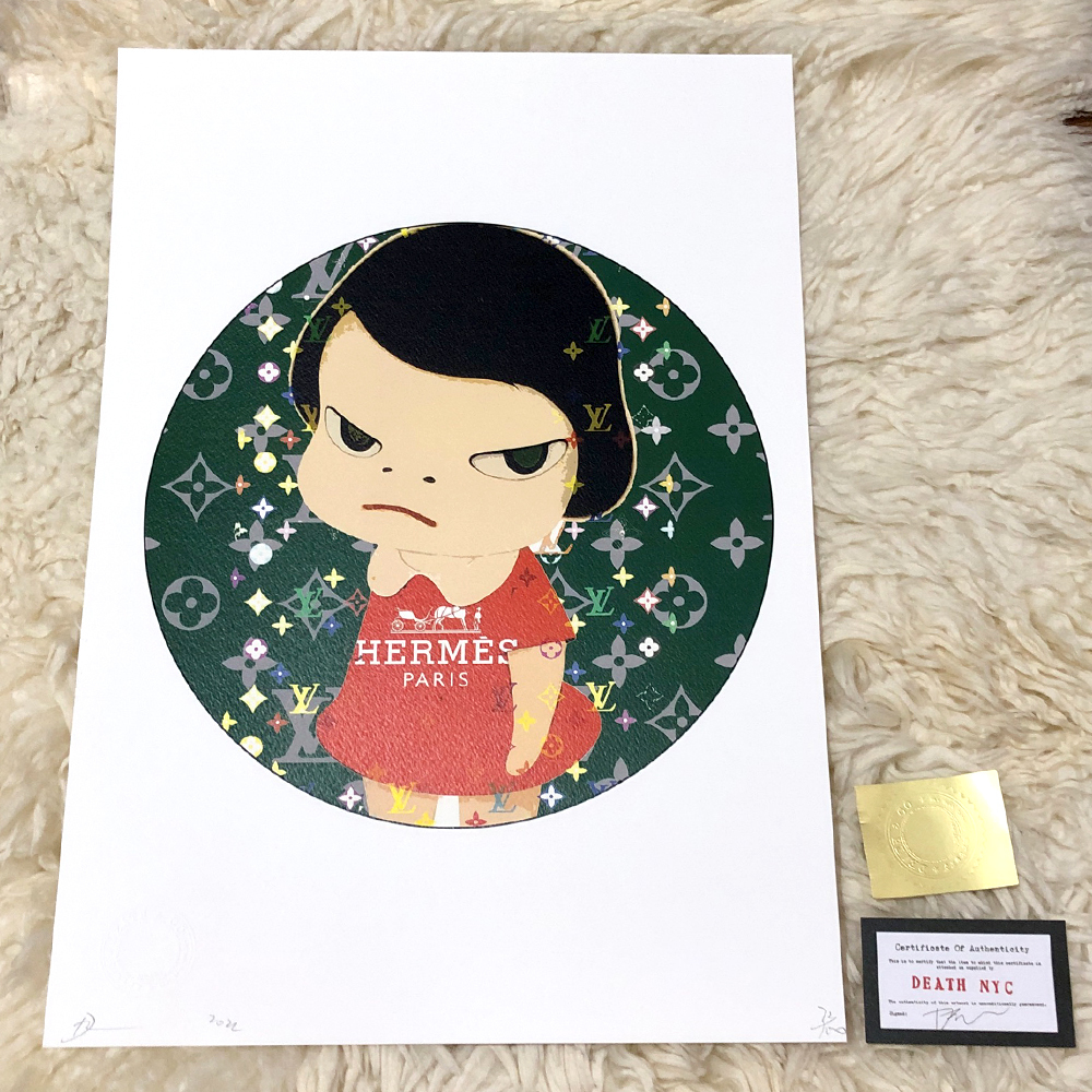 世界限定100枚 2022年 新作正規品 DEATH NYC 奈良美智