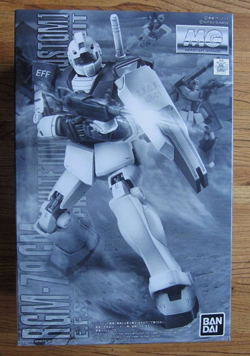 バンダイ製 1/100 MG RGM-79 ジム ホワイト ディンゴ隊仕様 GM Ver.2.0 