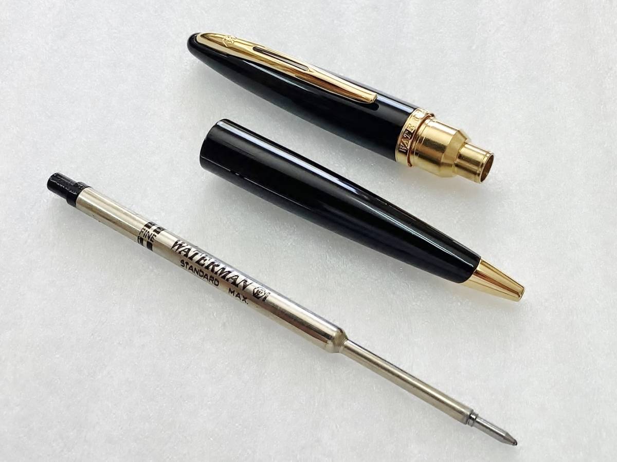 1円～ 未使用 ウォーターマン ボールペン カレン ブラック 訳有り品 箱