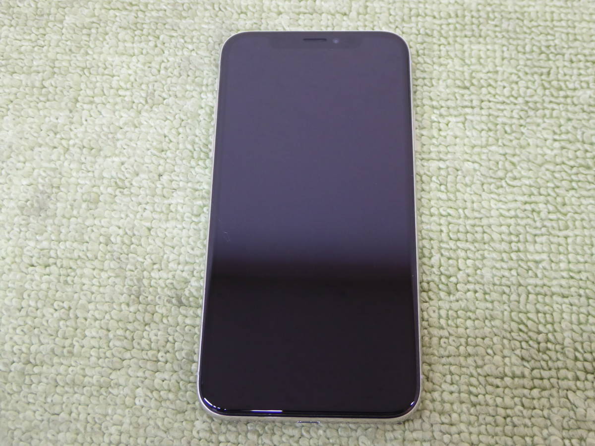 179-N55) 中古品 ソフトバンク iPhone X 256GB シルバー SIMロックなし