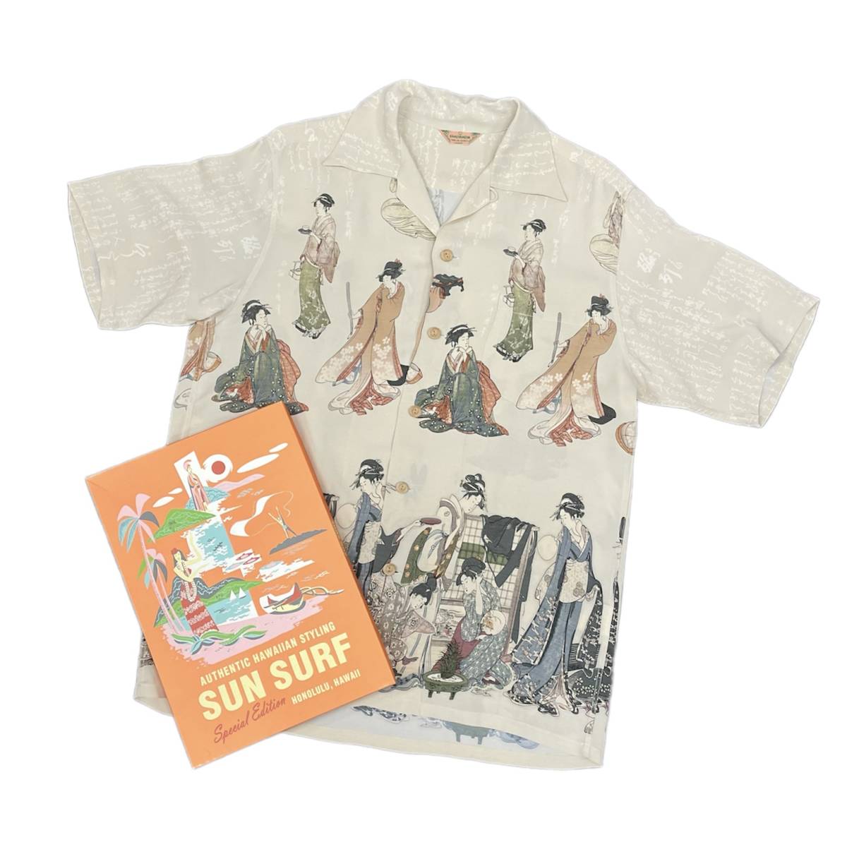 希少 箱付 □ SUN SURF SPECIAL EDITION UTAMARO'S BEAUTY ハワイアン