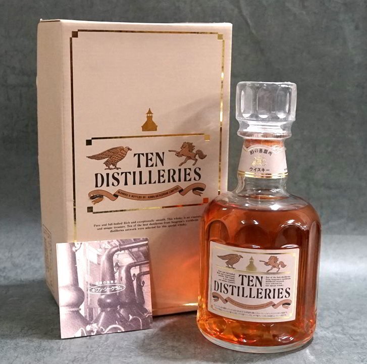 数量限定，大人気 【古酒 未開栓】ウイスキー キリン TEN DISTILLERIES 