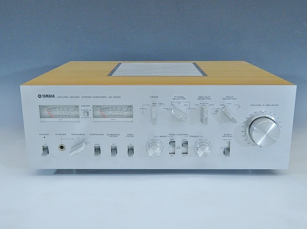 【人気，SALE】 YAMAHA/ヤマハ CA-2000 アンプ 801(YAMAHA)｜売買されたオークション情報、yahooの商品情報をアーカイブ公開 - オークファン YAMAHA
