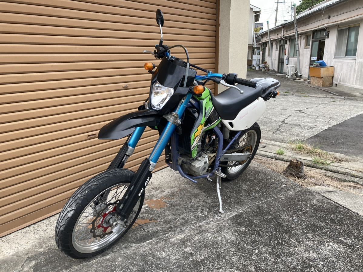 ブリーフ団出品 カワサキ klx250 dトラッカー sb250 書類有り KLX250 Dトラッカー D