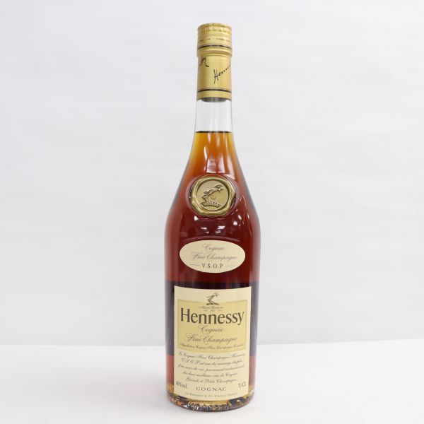 スリムボトル VSOP ヘネシー 700ml クリア Hennessy ファイン 1円