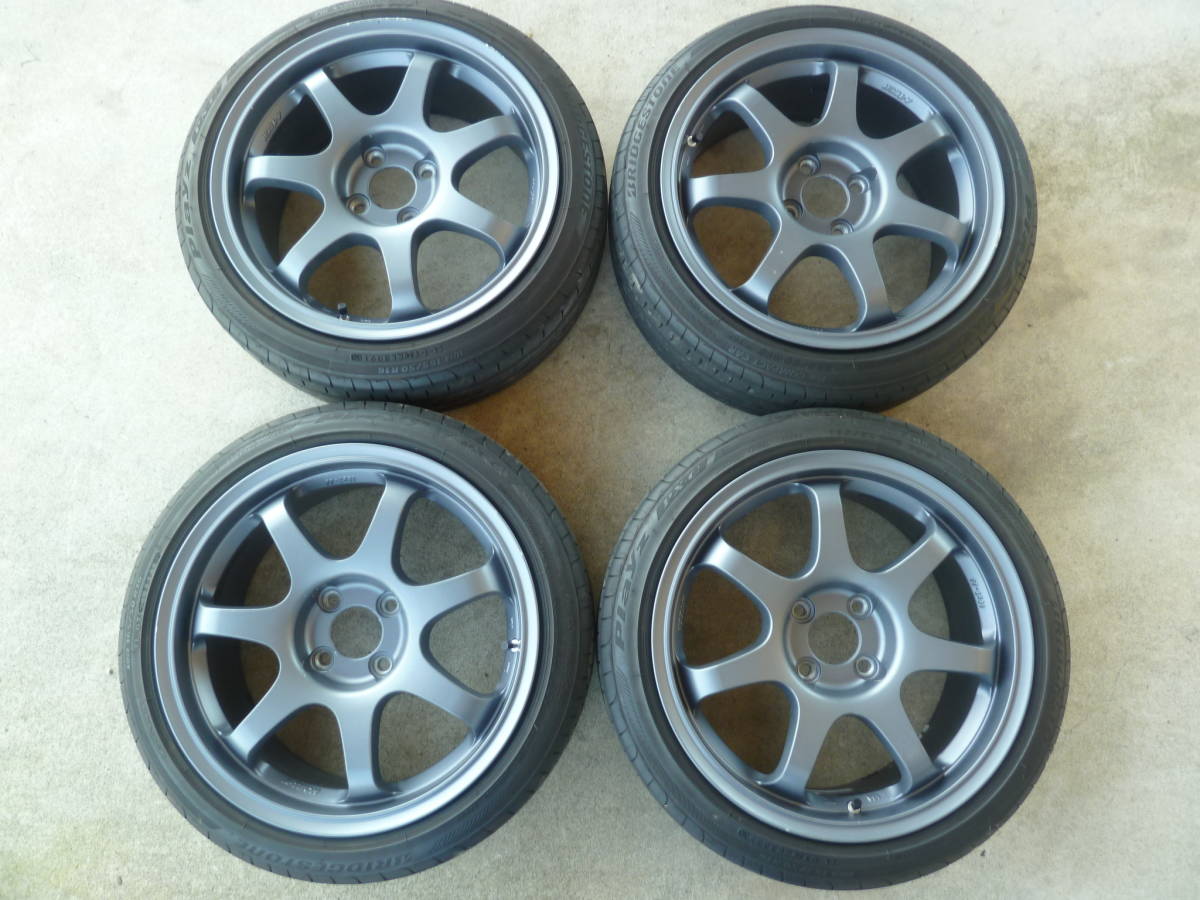 引っ張りタイヤ ブリジストン Playz PX-C 165/50R16 A-TECH 16×7JJ 4 