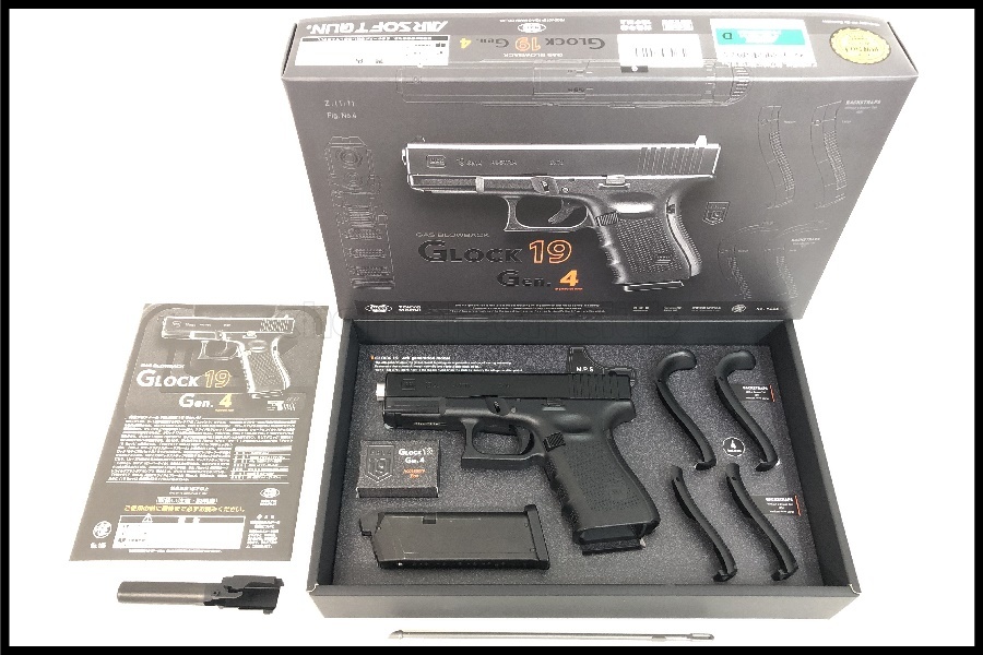 【定番，品質保証】 東京 東京マルイ グロック19 Gen.4 ガスブローバック(ガスガン)｜売買されたオークション情報、yahooの商品情報をアーカイブ公開 - オークファン ガスガン