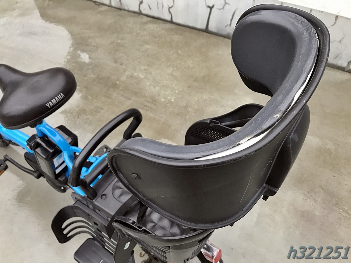 中古】ヤマハ 20インチ電動自転車 PAS Kiss mini XL PM20KXL 幼児2人 