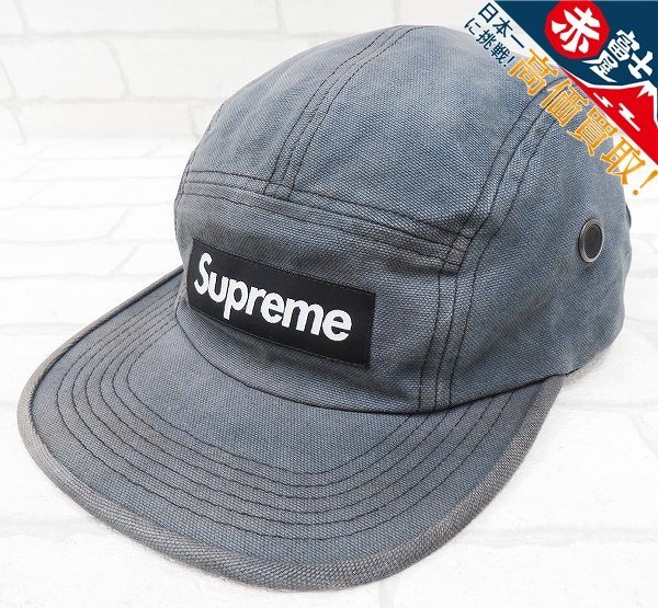 数量限定，100%新品 1H5763/Supreme Washed Canvas Camp Cap シュプリーム ウォッシュドキャンバスキャンプキャップ(帽子)｜売買されたオークション情報、yahooの商品情報をアーカイブ公開 - オークファン 服飾小物