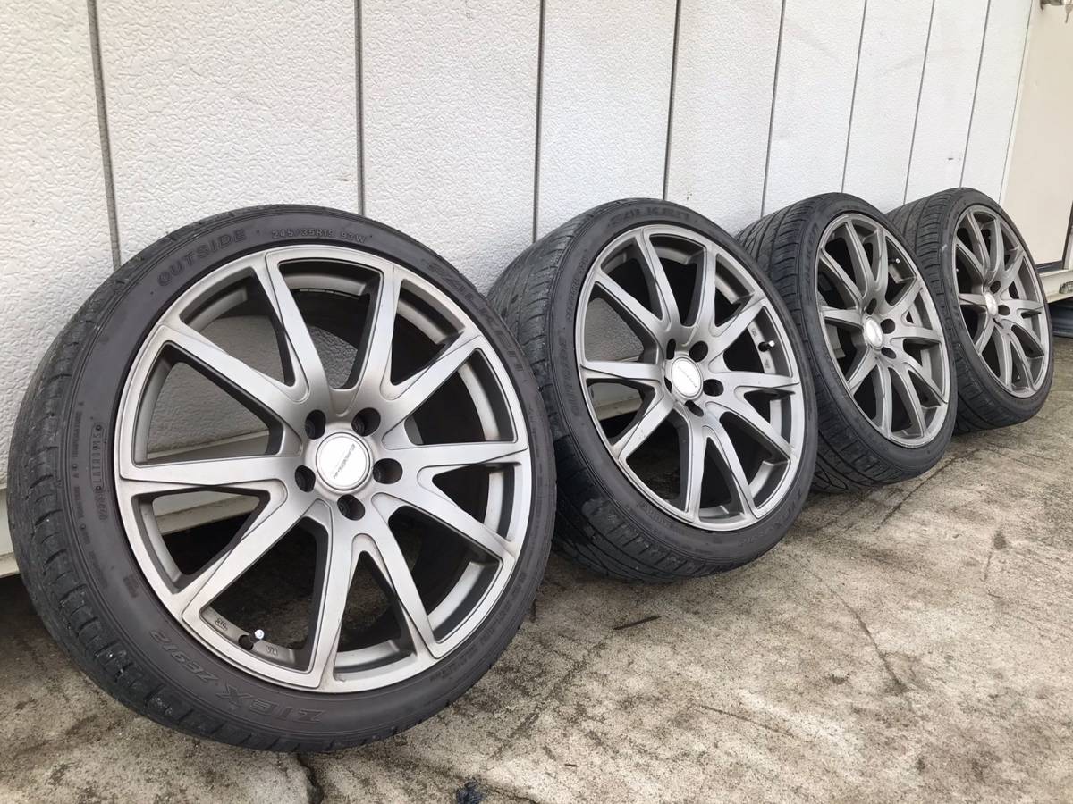 EURO BAHN ユーロバーン 19インチ 4本 245/35R19 93W 8.5J-19 PCD 112