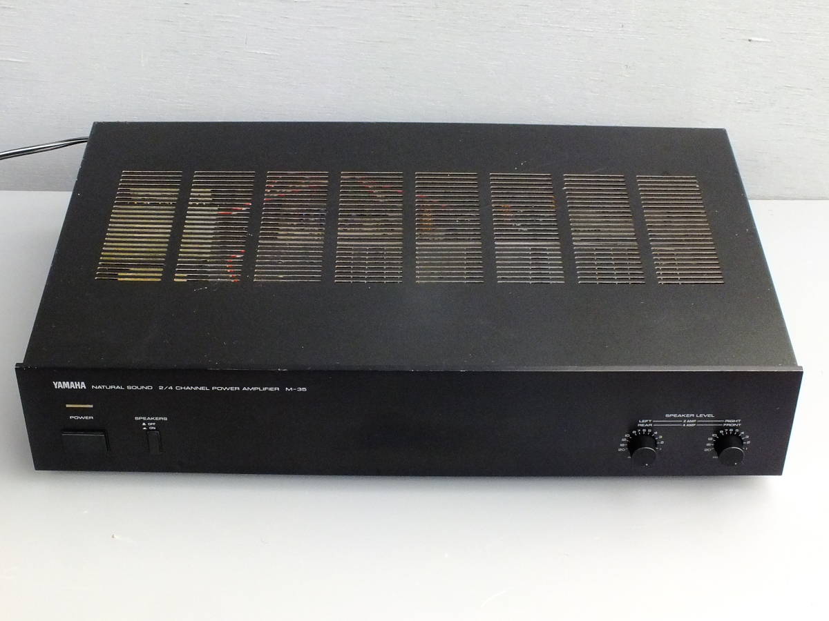 動作確認済YAMAHA 2⁄4ch パワーアンプ M-35 YAMAHA公式通販