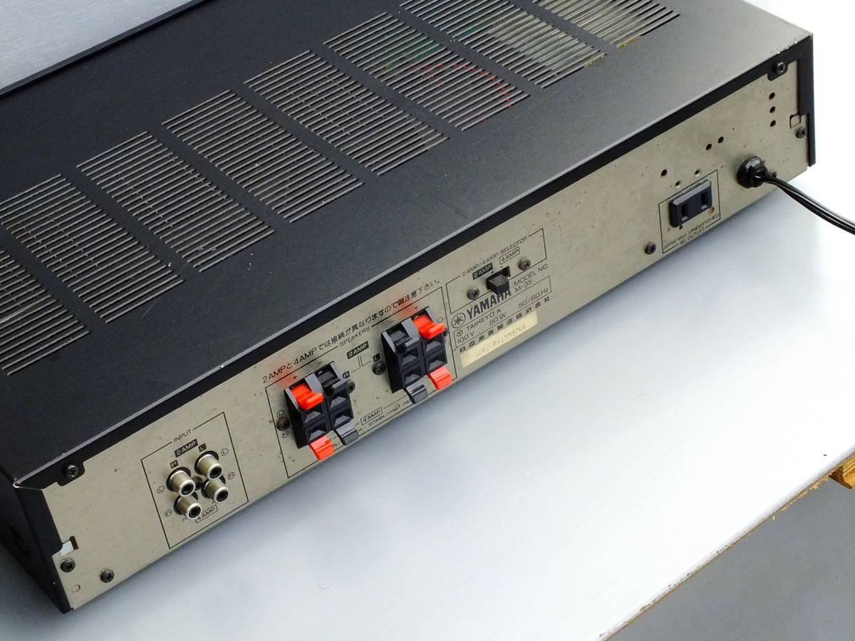 動作確認済YAMAHA 2⁄4ch パワーアンプ M-35 YAMAHA公式通販