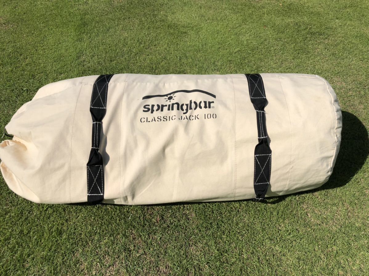 ＃102.カーカムス　スプリングバー　クラシックジャック100 設営・撤収が簡単すぎる！スプリングバーのクラシックジャック100の