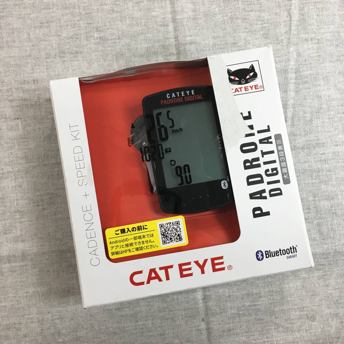 品質保証，高品質 現状品 キャットアイ CAT EYE サイクルコンピュータ PADRONE DIGITAL ブラック CC-PA400B スピードメーター 自転車(サイクルコンピューター)｜売買されたオークション情報、yahooの商品情報をアーカイ サイクルコンピューター