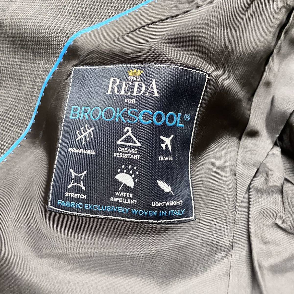 Brothers BROOKS Brooks テーラード ジャケット BROTHERS×REDA 【美品