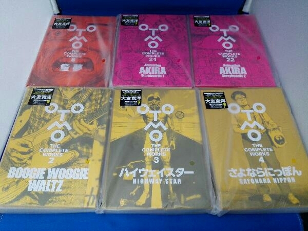 大友克洋全集 the complete works セット 大友克洋全集THECOMPLETE WORKS 2、3、4、8、21、22の6冊セット 大友