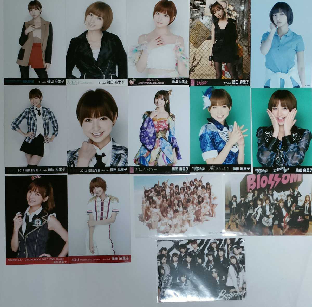 AKB48 篠田麻里子 生写真35枚 ブロマイド グッズ 特典 非売品 水着