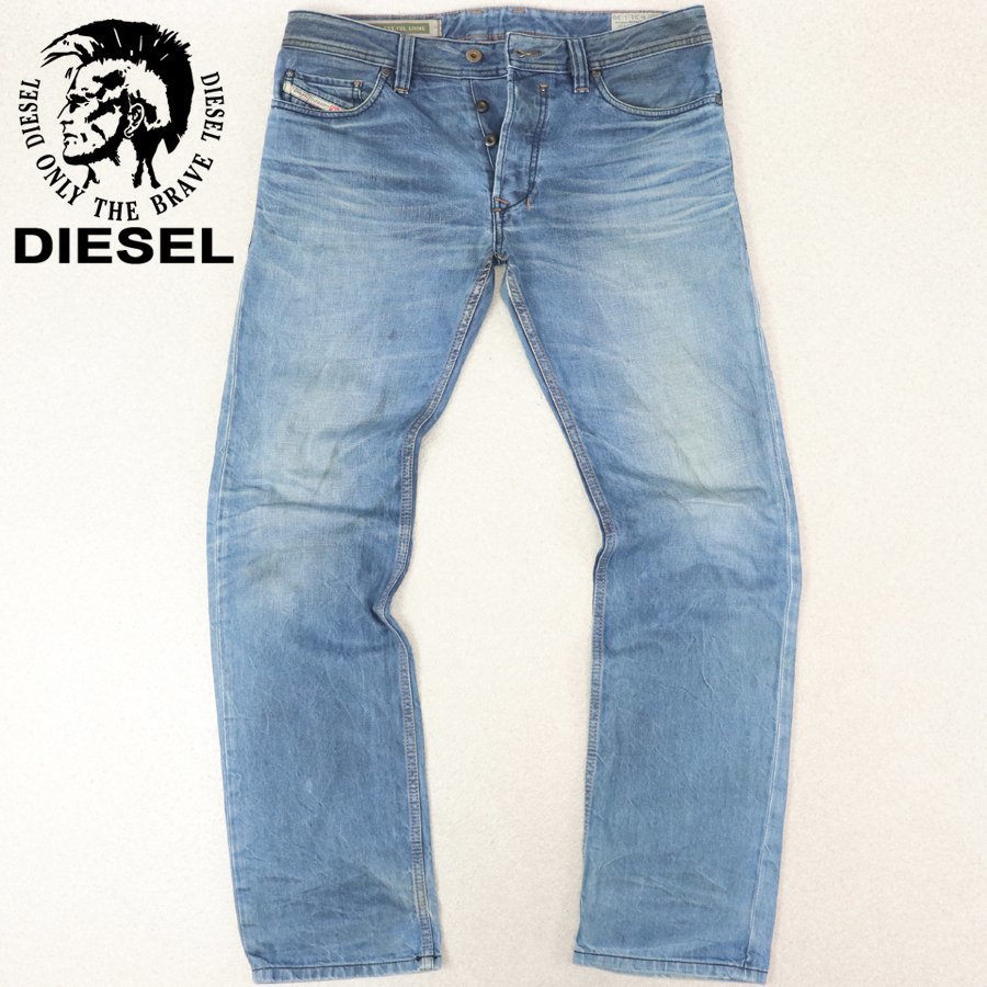 新作登場，SALE 相場価格￥37 000- 国内正規品 DIESEL ディーゼル SAFADO REGULAR SLIM STRAIGHT デニムパンツ W31 JP:L メンズ(W31)｜売買されたオークション情報、yahooの商品情報をアーカイブ公開 - オークファン 男性用