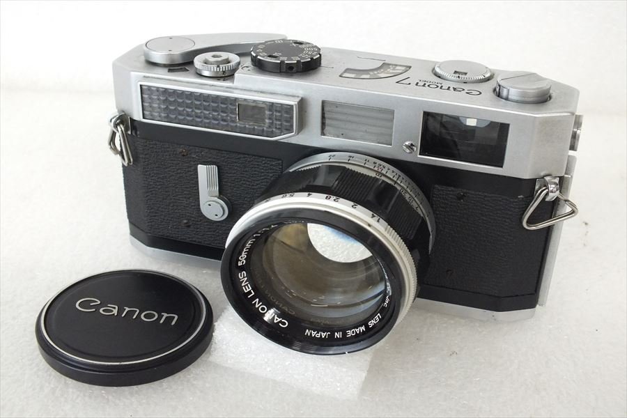 ■ Canon キャノン MODEL7 レンジファインダー 50mm 1:1.4 中古 現状品 220902Y5224 0 キャノン レンジファインダー 1：1.4 水５ M84FB