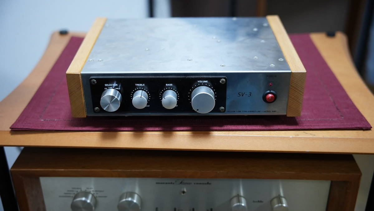 SV-3 サンバレー オーディオ機器 （ジャンク） アンプ 管 【極上の甘美