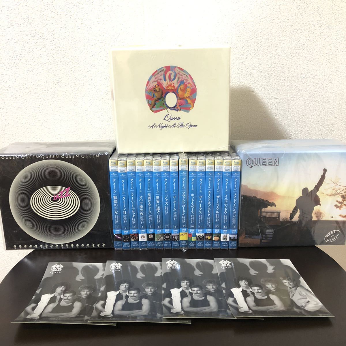  定価4万2千円 Queen クイーン 高音質盤 ディスクユニオン予約限定特典付 全種セット オペラ座の夜 華麗なるレース 世界に捧ぐ(Queen)｜売買されたオークション情報、yahooの商品情報をアーカイ Q