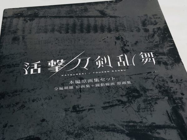 未開封 活撃刀剣乱舞 2冊 セット 全編網羅原画集 躍動線画原画集 RA