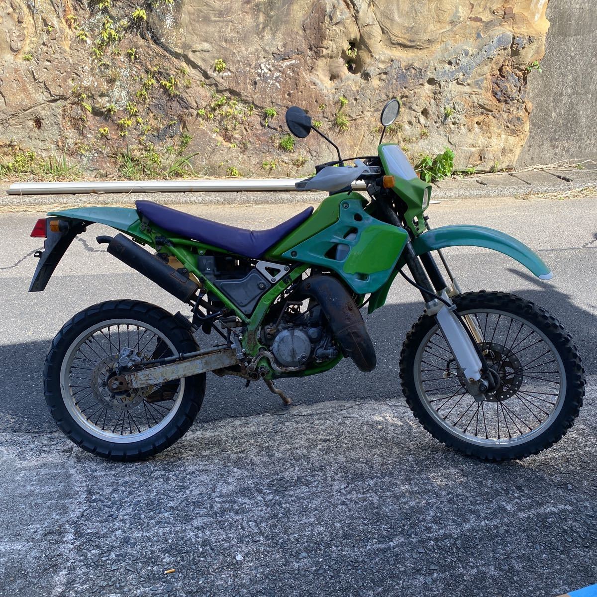 希少 カワサキ KDX125 始動確認済 DX125A 2スト KDX 200 SR 220 250 