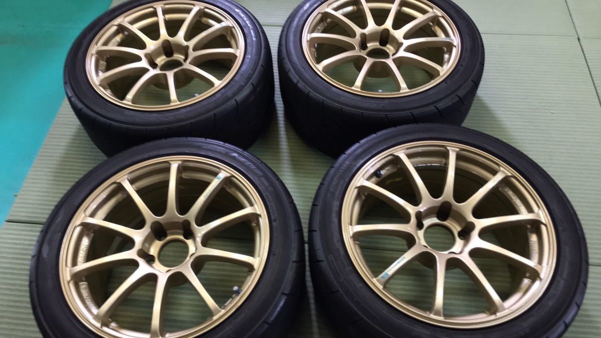 ADVAN Racing RS 17インチ ホイール 2本セット ADVAN Racing RS 17インチ タイヤホイールセット YOKOHAMA ADVAN