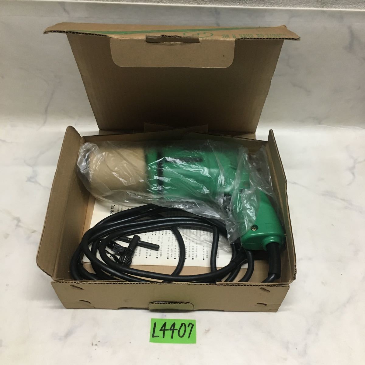 【格安，人気セール】 L4407 HITACHI/日立 携帯電気ドリル DG-6(本体)｜売買されたオークション情報、yahooの商品情報をアーカイブ公開 - オークファン 電気ドリル