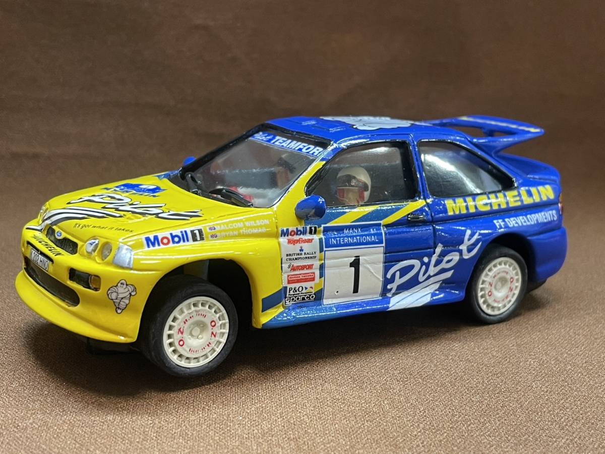☆1/32 スロットカー TEAMSLOT FORD ESCORT RS COSWORTH #1 Pilot