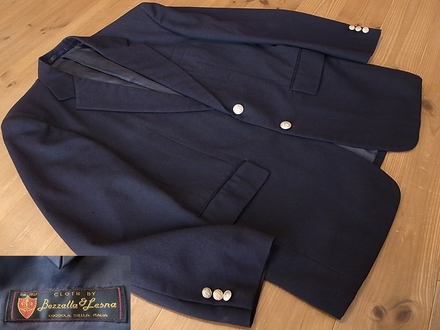 お得，人気SALE StrStull Bozzalla&Lesna イタリア生地 秋冬 ウール ２釦 紺 ブレザー ジャケット 金釦 サイズ XL(XLサイズ以上)｜売買されたオークション情報、yahooの商品情報をアーカイブ公開 - オークファン XLサイズ以上
